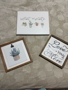 Hobby Lobby Collect Moments Botanical Framed Prints Set